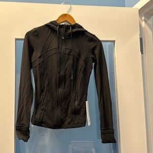 Black Lululemon Define Hooded Jacket